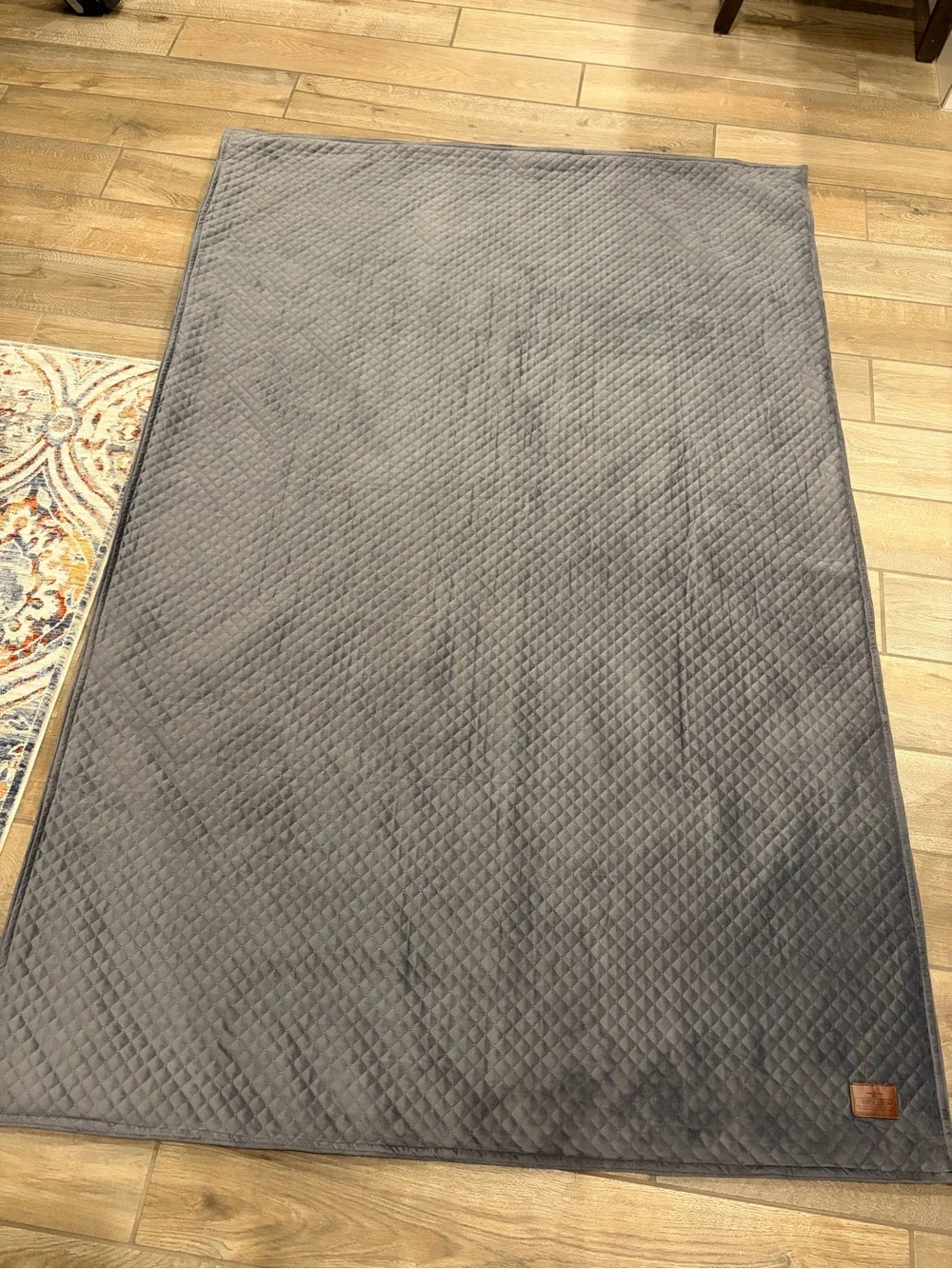 Pendleton blanket Duvet cover gray size 48 x 72 New never used